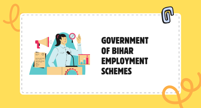 Government of Bihar Employment Schemes